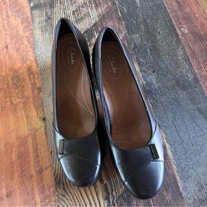 Clarks Black Pumps